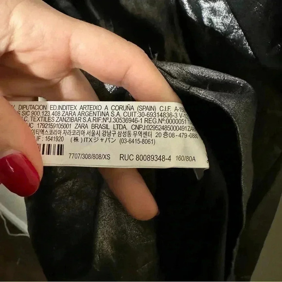 NWOT ZARA SHORT FULL DRESS XS *statement  dress - Picture 8 of 8